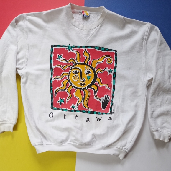 Vintage Other - Vintage Ottawa Sun Graphic Tourist Crewneck